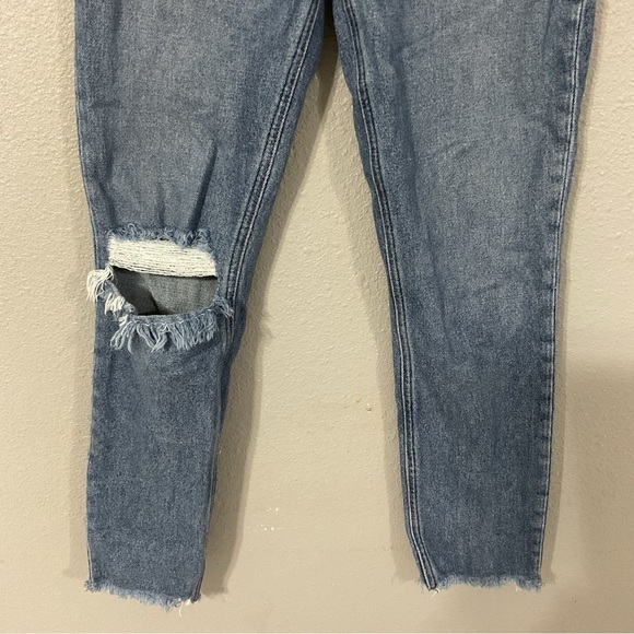 Reformation Serena High Skinny Crop Jeans Lanai destroyed Size 24 - Picture 4 of 10